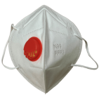 Респиратор KN99  (FFP3) с клапаном выдоха белый