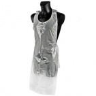 Фартук п\э 80х120 см прозрачный №50 (рулон)