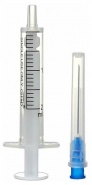 Шприц 2 мл одноразовый (2х компонентный)