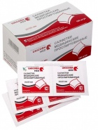 Спиртовые салфетки для инъекций 100 х 60 мм (№ 100) 