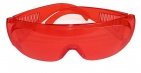 Очки защитные противоосколочные красные 