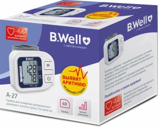Тонометр B Well A-27 на запястье фото 4213