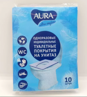 Туалетные покрытия на унитаз одноразовые 10 штук фото 3838