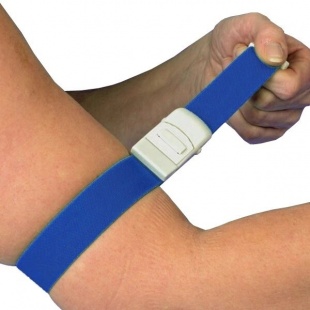 Жгут венозный Sarstedt с  пластмассовой застежкой (взрослый) фото 3314