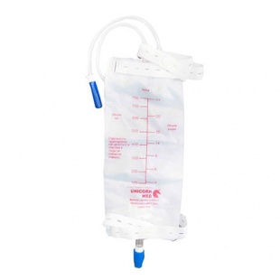 Мочеприёмник ножной 750 мл (трубка 50 см) фото 3099