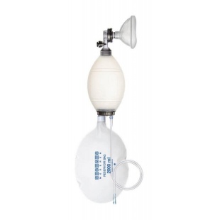 Мешок реанимационный типа Амбу (силикон, многоразовый, детский) Mederen фото 6013