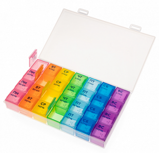 Таблетница Дорожная (Пилюля) фото 3421