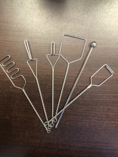 Зонды постановочные по Рау (6 шт) логопедические  (витые ручки) фото 1008