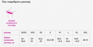 Наколенник (бандаж для коленного сустава) NKN 149 ORTO фото 3358