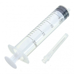 Шприц 20 мл одноразовый (3х компонентный) фото 3698