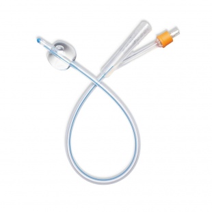 Катетер Фолея № 12 силиконовый 2х ходовой  ( до 30 дней) фото 5979