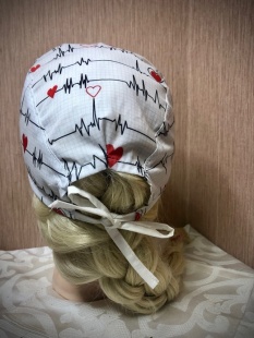 Колпак медицинский "Линия жизни" белый фото 1979