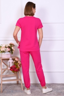  Костюм женский трикотажный малиновый (размер 48-50) фото 3146