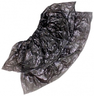 Бахилы (50 шт) черные фото 2645