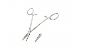 Зажим кровоостанавливающий нейрохирургический 145 мм прямой фото 5146