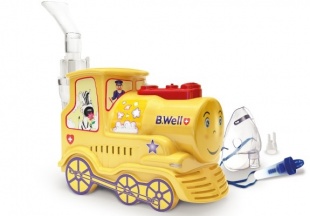 Ингалятор (небулайзер) B.Well WN-115 (паровоз) детский фото 4479