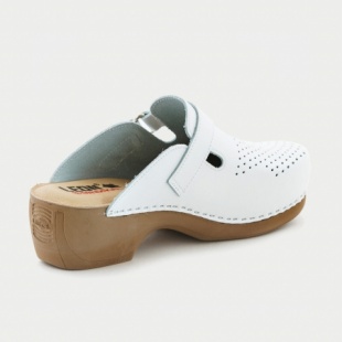 Сабо женские Леон  арт. MED159W (белый) фото 5515