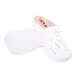 Сабо женские Леон  арт. MED115W (белый) фото 5555