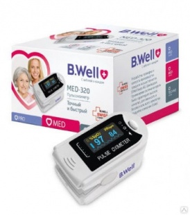 Пульсоксиметр B Well MED 320  (для измерения кислорода) фото 804