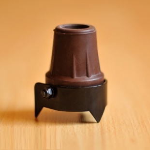 Накостыльник (наконечник) с УПС (размер 22 мм) для костылей фото 5821