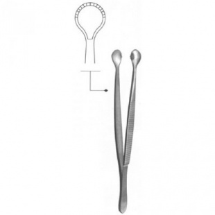 Пинцет  зубчато-лапчатый фото 1078