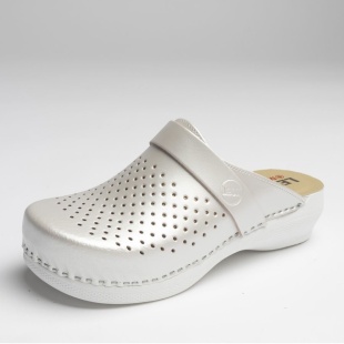 Сабо женские Леон арт. MED102P (перламутр) фото 5550