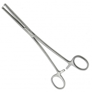 Зажим кровоостанавливающий Кохера прямой 15 см фото 1047