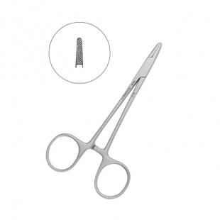 Иглодержатель хирургический Гегара 14 см фото 982