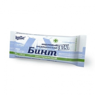 Бинт нестерильный 5х10 см фото 4060