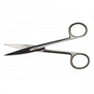 Ножницы медицинские  175 мм острые прямые фото 1404