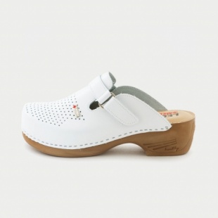 Сабо женские Леон  арт. MED159W (белый) фото 5514