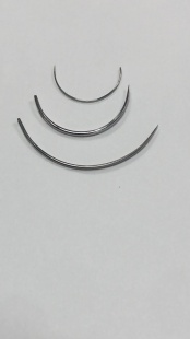 Игла хирургическая (3 шт) набор режущие иглы фото 5796