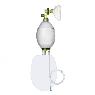 Мешок реанимационный типа Амбу (силикон, многоразовый, взрослый) Mederen фото 4457