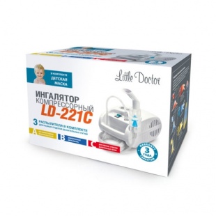 Ингалятор (небулайзер) LD-221C (Little Doctor) фото 4492