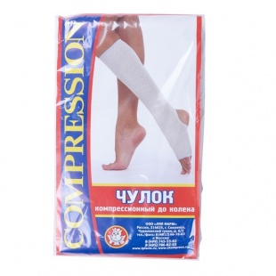 Гольф (чулок) компрессионный до колена III класс (ЧМК "ЛПП ФАРМ" (1 шт) фото 2761