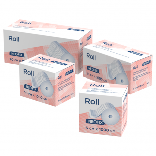 Пластырь NEOFIX Roll рулон 5 см х 10 м фиксирующий гипоаллергенный нетканный фото 5855