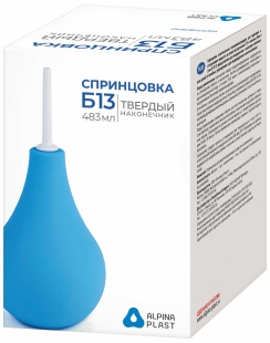 Спринцовка с твердым наконечником Б №13, 483 мл фото 3324