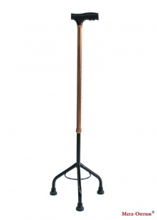 Трость 3х опорная ТР3 (со средним основанием) Мега Оптим фото 1801