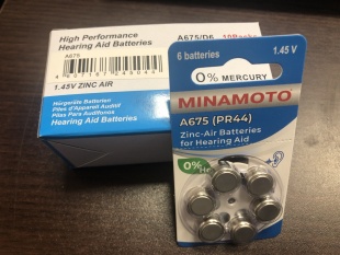 Батарейки размер 675 (MINAMOTO) фото 939