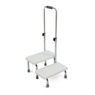 Лесенка для ванной комнаты с поручнем KJT567 фото 5382