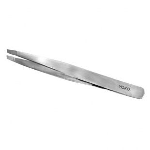 Пинцет для бровей скошенный Yoko SP 008 фото 5237
