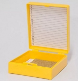 Штатив-бокс для хранения предметных стекол на 25 шт фото 2932