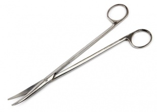 Ножницы для рассечения мягких тканей в глубоких полостях фото 3106