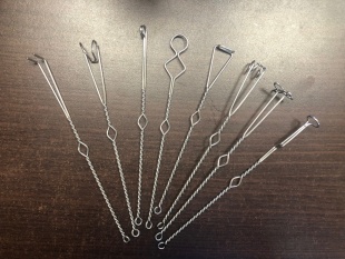 Зонды массажные логопедические по Новиковой 8 шт (витые ручки) фото 1010