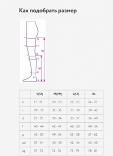 Гольфы компрессионные Orto 324, 2 класс, мужские фото 3903