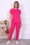 Костюм женский трикотажный малиновый (размер 48-50)